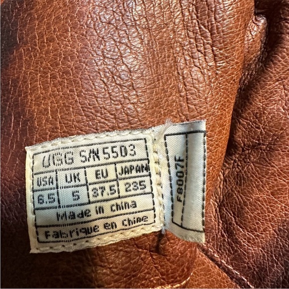 Ugg winter boots lace up heels, size 6.5 brown - Picture 8 of 8